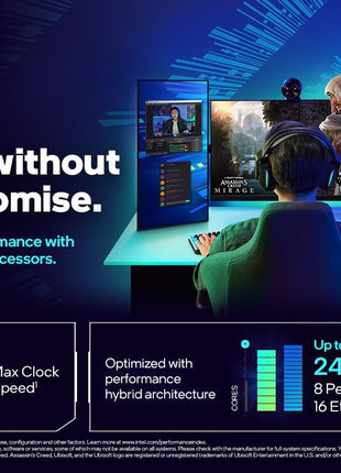 Intel® CoreTM i9-14900KF New Gaming Desktop Processor 24 cores (8 P-cores + 16 E-cores) - Unlocked