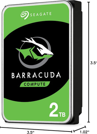 SEBKO HD Seagate ST2000DM008 Barracuda 2TB 3.5  SATA III