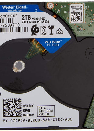 Western Digital Blue WD20SPZX 2 TB Hard Drive - 2.5 inch Internal - SATA (SATA/600)