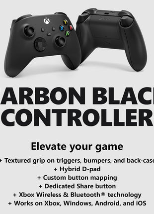 Xbox Core Controller - Carbon Black