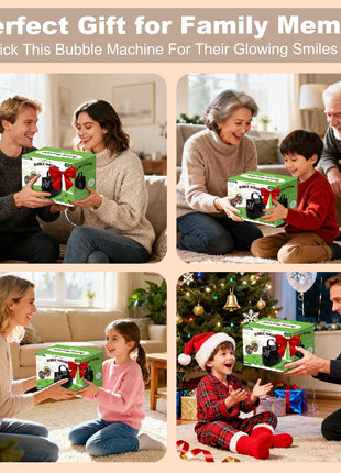 Durable Bubble Machine for Party: 3 Power Modes for Non-Stop Fun - 18000+ Bubbles Per Minute High Output 30 Mins Bubbles per Refill - Kids Safe Auto-Stop for Outdoor Backyard Birthday