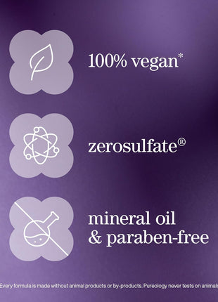Pureology Hydrate Shampoo - For Dry or Color Treated Hair, Moisturizing Shampoo For Hydration & Softness, With Rose Extract & Green Tea, Vegan & Sulfate-Free