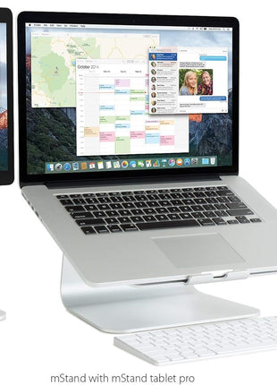 Rain Design 10032 mStand Laptop Stand, Silver (Patented)