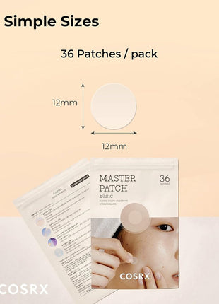 CosRx, Master Patch, Basic, 36 Patches