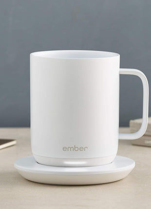 Ember Charging Coaster 2, Wireless Charging for Use with Ember Temperature Control Smart Mug, White