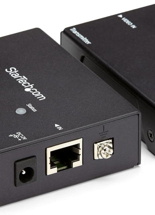 StarTech.com HDMI over CAT5e / CAT6 Ethernet Extender w/ HDBaseT, 4K@115ft, 1080p@230ft, HDMI Video Transmitter/Receiver Kit, TAA