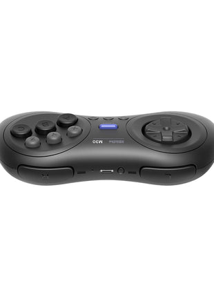 8Bitdo M30 Bluetooth Controller for Switch, Windows and Android, 6-Button Layout for SEGA's Classic Games (Black)