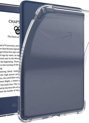 Clear Case for 6 inch Kindle 12th/11th Generation 2024/2022, [Reinforced Corners] Transparent Thin Slim Soft Protective TPU Cover for Kindle 11th/12th Gen