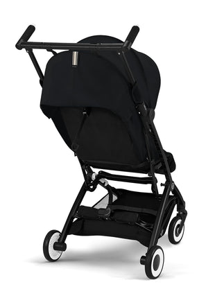 Cybex Libelle 2 Travel Baby Stroller - Lightweight Carry-On Travel Stroller for Airplane with One-Hand Recline, Compatible with CYBEX Car Seats, Magic Black