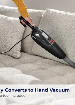 BISSELL Featherweight Stick Lightweight Bagless Vacuum with Crevice Tool, 2033M, Black