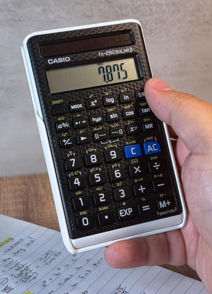 Casio fx-260 Solar II Scientific Calculator | 10-Digit Display | Fraction & Trig Functions | Ideal for Middle School, High School Math, Algebra, Trigonometry | Solar Powered