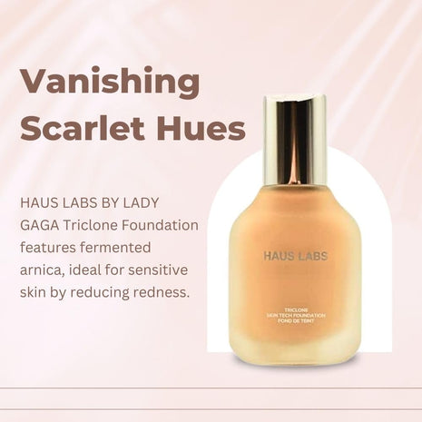 HAUS LABS BY LADY GAGA Triclone Skin Tech Medium Coverage Foundation with Fermented Arnica 190 Light Cool