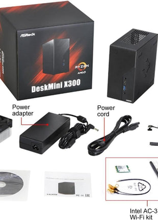 ASRock DESKMINI X300W Barebone