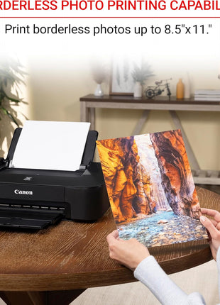 Canon TS202 Inkjet Photo Printer, Black (USB Required, not Included)