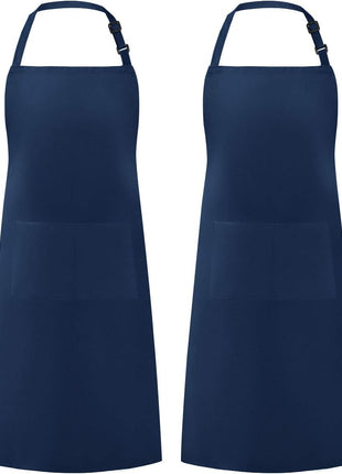 Syntus Apron for Men Women, Adjustable Cooking Kitchen Chef Aprons with 2 Pockets