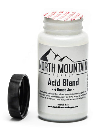 North Mountain Supply - AB-4oz Food Grade Acid Blend - 4 Ounce Jar