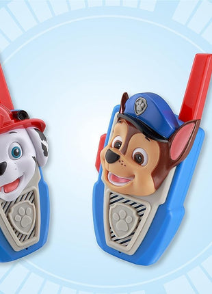 Paw Patrol Chase Marshall Walkie Talkies for Kids, Fun Paw Patrol Toys | Static Free and Extended Range