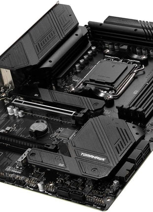 MSI MAG B650 Tomahawk WiFi Gaming Motherboard (AMD Ryzen 9000/8000/7000 Series Processors, AM5, DDR5, PCIe 4.0, M.2, SATA 6Gb/s, USB 3.2 Gen 2, HDMI/DP, Wi-Fi 6E, Bluetooth 5.3, 2.5Gbps LAN, ATX)