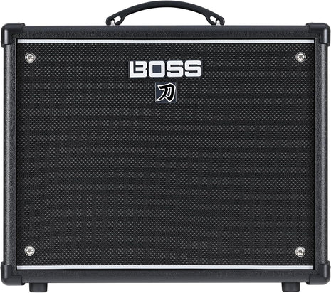 BOSS Katana 50 Gen 3 Guitar Amplifier | Compact 50 Watt Combo Amp | Custom 12 Inch Speaker | Evolved Tube Logic Sound | 12 Amp Characters | Onboard BOSS Effects | Advanced Connectivity & More