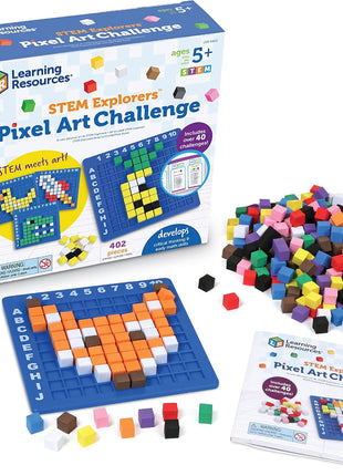 Learning Resources STEM Explorers Pixel Art Challenge