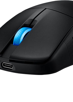 ASUS ROG Harpe Ace Mini Wireless Esports Gaming Mouse – Small Compact Design, Right-Handed, 49g Lightweight, Tri-Mode Connectivity, 36K DPI, up to 105Hr Battery, Pro-Approved, PC/Mac Support - Black