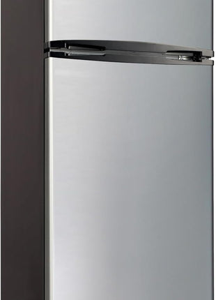 ARCTIC CHEF ACFR725AMZ6COM 2 Door Apartment Size Refrigerator with Freezer, Stainless