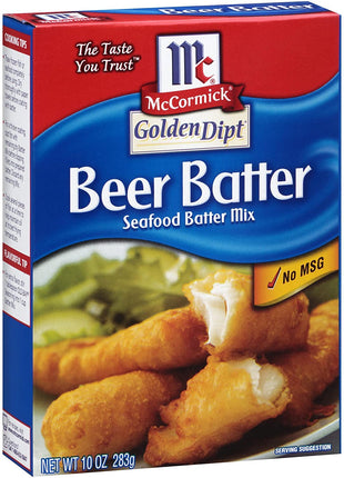 Golden Dipt Mix Batter Beer Seafood Mix 10 Oz Pack of 3