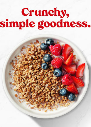 Post Grape Nuts Original Breakfast Cereal, Crunchy Whole Grain Wheat and Barley Cereal, Non GMO Project Verified, 20.5 OZ Box