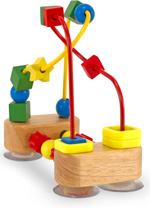Melissa & Doug 3042 Bead Maze Toy, Multi, 4.2 x 7 x 8.6 inches ; 1.3 pounds, 1 Piece