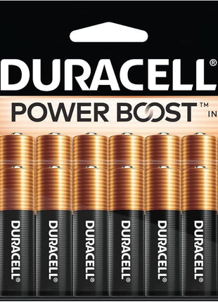 Duracell Coppertop AA Batteries, 24 Count, 12-Year Shelf Life, Long-lasting | Includes 24 AA alkaline batteries for toys, remotes and flashlights