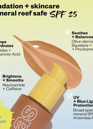 Kosas Revealer Liquid Foundation SPF 25 – Medium Buildable Coverage, Hydrating Natural Glow Finish, Light Medium Neutral 200