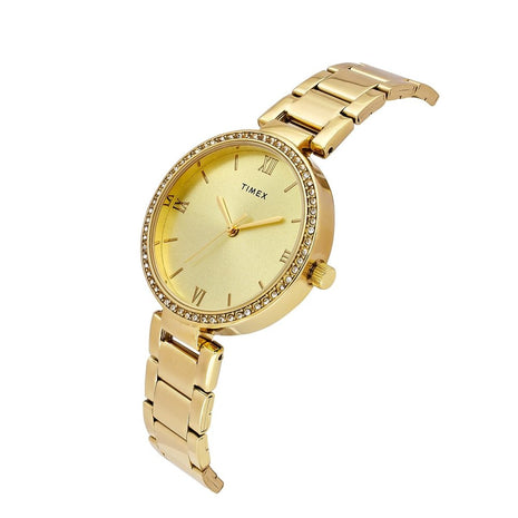 TIMEX Red Round Dial Analog Women's Watch - TWEL18732