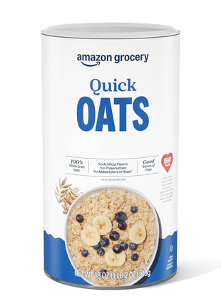 Happy Belly Quick Cook Oats, 1.12 pound (Pack of 1)