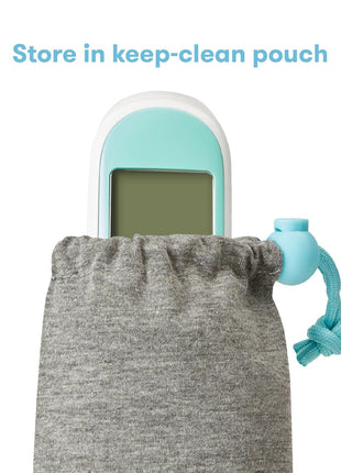 Frida Baby Thermometer, 3-in-1 Infrared Thermometer for Ear, Forehead & Touchless, Fever Thermometer for Baby, Infants, Toddlers, Kids & Adults