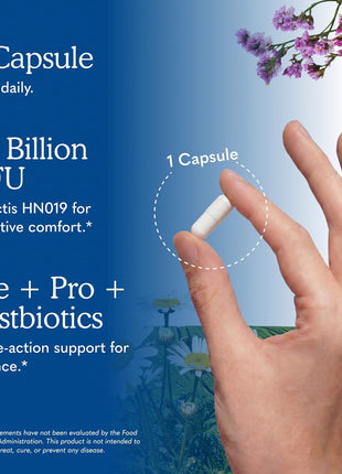 Garden of Life Dr Formulated Once Daily 3-in-1 Complete Prebiotics, Postbiotics & Probiotics for Women and Men - PRE + PRO + POSTBIOTIC Supplement for Gas & Bloating - 50 Billion CFU, 30 Day Supply