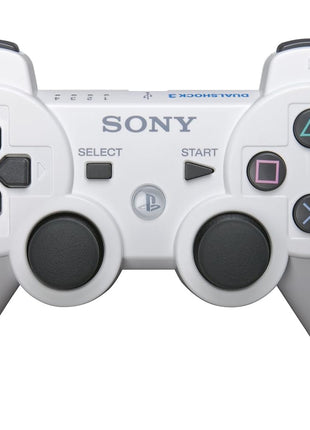 PS3 Dualshock 3 wireless controller - White (Renewed)