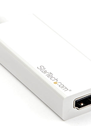 StarTech.com USB-C to HDMI Adapter - Thunderbolt 3 Compatible - White - 4K 60Hz