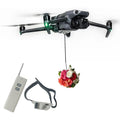 Universal Drone Airdrop System, Release Device, Payload Clip, Airdropper, Fish Bait Delivery Device , Drone Accessories, Compatible with DJI Mavic Mini 4 Pro, Mini 3, Mini 2, Air 2, Air 2S, Air 3, Mavic 3, Mavic 2, Spark (Airdrop Device)