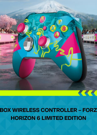 Xbox Wireless Controller – Forza Horizon 6 Limited Edition Series X|S, One, PCs, and Cloud-Enabled Devices