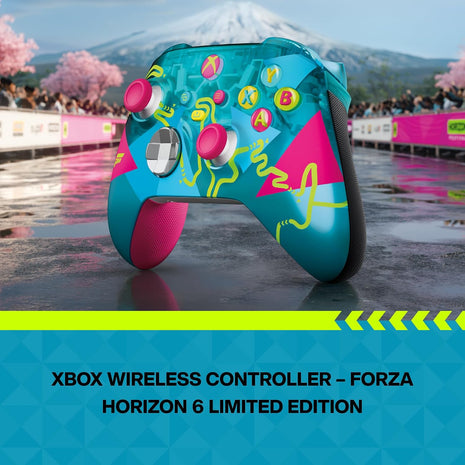 Xbox Wireless Controller – Forza Horizon 6 Limited Edition Series X|S, One, PCs, and Cloud-Enabled Devices