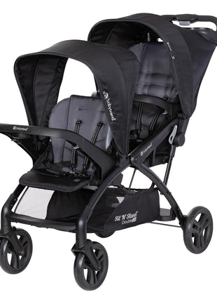 Baby Trend Sit N' Stand® Double 2.0 Stroller, Madrid Black