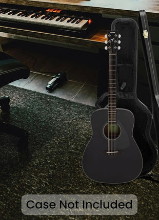 Yamaha FG800J Solid Spruce Top, Traditional Western Gloss Finish Body, 6 String Right Handed Acoustic Guitar with Rosewood Fingerboard and Bridge (Black), Dreadnought