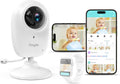 Simyke Smart Video Baby Monitor,1080P Baby Room Camera, APP Control,WiFi On/Off Switch,AI Detection, Cry Monitor and Lullabies, HD Night Vision, Two-Way Audio, Cloud & SD Card Storage