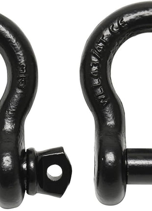 Superwinch 2538 Bow Shackles, pair, 3/4 inch galvanized steel