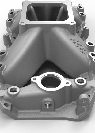 Holley Intake Manifold, EFI, Dominator Flange, Single Plane, Rectangle Port, Aluminum, Natural, Big Block Chevy, Each