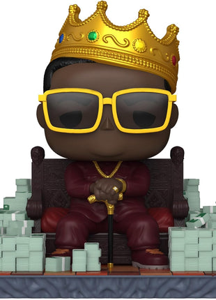 Funko POP! Deluxe: The Notorious B.I.G. - Biggie | Official Merch - Collectable Vinyl Figurine for Shelf Display - Birthday Gift Idea for Fans and Collectors