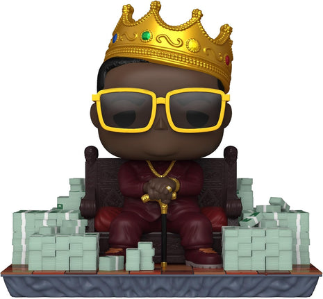 Funko POP! Deluxe: The Notorious B.I.G. - Biggie | Official Merch - Collectable Vinyl Figurine for Shelf Display - Birthday Gift Idea for Fans and Collectors
