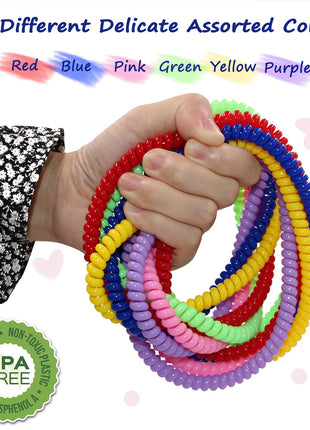 Sensory Chew Necklace for Boys and Girls, 6 Pack Stretch Chewing Necklaces for Kids with Autism ADHD SPD, Oral Motor Aids Baby Chew Toys Reduce Fidgeting for Kids Chewer (6)