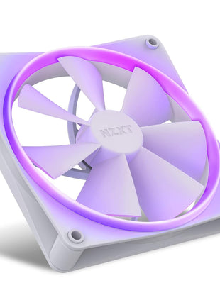 F140RGB - 140mm RGB Fans - Twin + RGB Lighting Controller - White