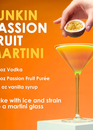 Funkin Fruit Puree | Real Fruit, Simple Ingredient, Natural Mixer for Cocktails, Drinks, Smoothies | Vegan, Non-GMO, Gluten-Free (2.2 lbs) (Passion Fruit)